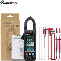 Automatisches Digitalmultimeter, 6000 Count trms Digitalmultimeter mustool C21 Misst ac/dc Spannung, dc Strom Farbbildschirm Hasaki von KINGSO