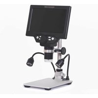 Digital Mikroskop 1200x 7'' 12MP 8LED HD 1080P LCD Microscope Kamera mit Stand Ohne Akku von KINGSO