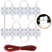 Kingso - audew 12V 40LED Innenraum Ultrahelles Autolicht-Kit 12V Weiß 40 led für Wohnmobil Wohnwagen Boot Auto Hasaki von KINGSO