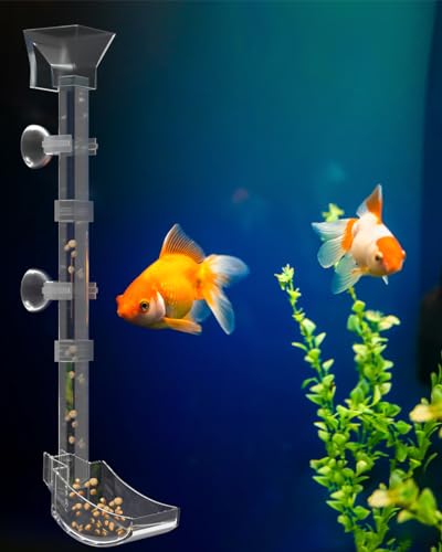 KINGYEENUO Aquarium-Fischfutterspender für Garnelen, praktischer Futterspender mit Richtungsfütterung und Dualem Fixierungssystem KINGYEENUO Aquarium-Fischfutterspender für Garnelen, praktischer Futterspender mit Richtungsfütterung und Dualem Fixierungssystem von KINGYEENUO