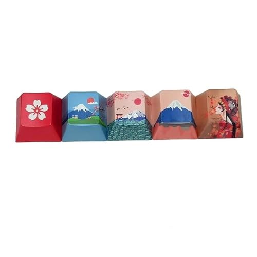 Mount Fuji PBT Keycap Dye Sublimation Mechanische Tastatur Keycap Set R4 Höhe Mount Fuji PBT Keycap Dye Sublimation Mechanische Tastatur Keycap Set R4 Höhe von KINHA