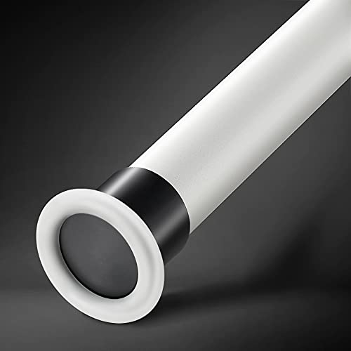 Gardinenstange Teleskopstange 210-260CM verstellbare Klemmstange ausziehbar Stange aus Edelstahl ohne Bohren Duschuvorhangstange Kleiderstange für Fenster Schrank Kleidung Beige Gardinenstange Teleskopstange 210-260CM verstellbare Klemmstange ausziehbar Stange aus Edelstahl ohne Bohren Duschuvorhangstange Kleiderstange für Fenster Schrank Kleidung Beige von KINLO