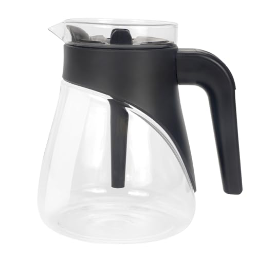 12 Tassen Kaffeekanne Ersatz für Ninja Kaffeemaschine CFP101 CFP201 CFP301 CFP250A CFP300 CFP305 CFP307 CM400 CM401 CFN601 CF090 CF091 CF092, Anti-Fall-Karaffe für Ninja mit w-Through L von KINLYBO