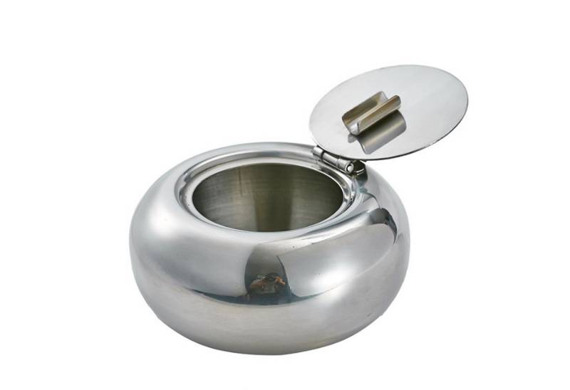 KINSI Aschenbecher Aschenbecher mit dichtschließendem Deckel - Hochwertiger Edelstahl, Easy Clean,Rutschfest - Ideal für Raucherzimmer,Büro und Zuhause KINSI Aschenbecher Aschenbecher mit dichtschließendem Deckel - Hochwertiger Edelstahl, Easy Clean,Rutschfest - Ideal für Raucherzimmer,Büro und Zuhause von KINSI