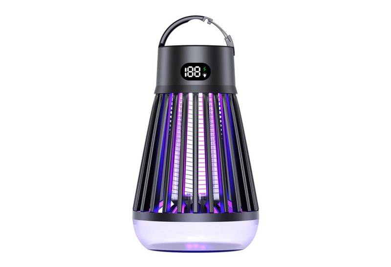 KINSI Insektenvernichter UV Insektenvernichter Lampe,Zieht Mücken effektiv an & beseitigt sie, Auch als Campinglampe nutzbar KINSI Insektenvernichter UV Insektenvernichter Lampe,Zieht Mücken effektiv an & beseitigt sie, Auch als Campinglampe nutzbar von KINSI