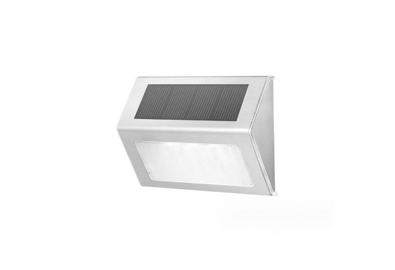 KINSI LED Solarleuchte Solar-Treppenleuchten, Zaunleuchten, Wandleuchten, Deko-Leuchten, LED fest integriert, Wasserdichter Schalter, intelligente Lichtsteuerung von KINSI