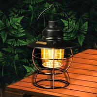 Wiederaufladbare LED-Campinglampe mit einstellbarem dreifarbigem Licht – 4800 mAh USB-Aufladung von KINSI