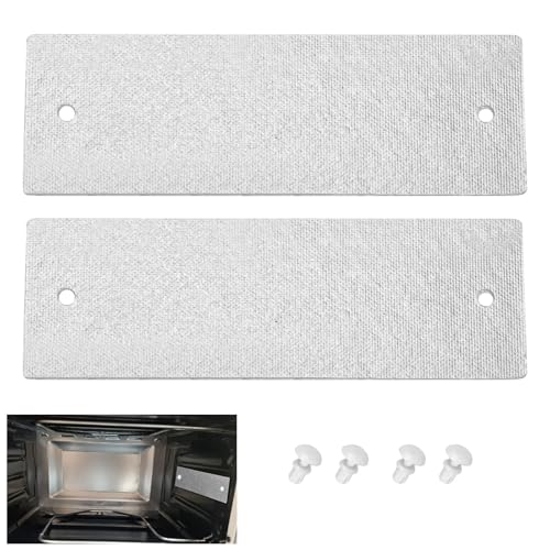 2 Stück W10915651 W10120230 Mikrowellen-Wellenleiter-Abdeckung, kompatibel mit Whirl-Pool-Mikrowellen, 14,7 x 3,5 cm, auch für J-ennAir, Kit-chenAid eingebaute Mikrowellen 2 Stück W10915651 W10120230 Mikrowellen-Wellenleiter-Abdeckung, kompatibel mit Whirl-Pool-Mikrowellen, 14,7 x 3,5 cm, auch für J-ennAir, Kit-chenAid eingebaute Mikrowellen von KINTLE