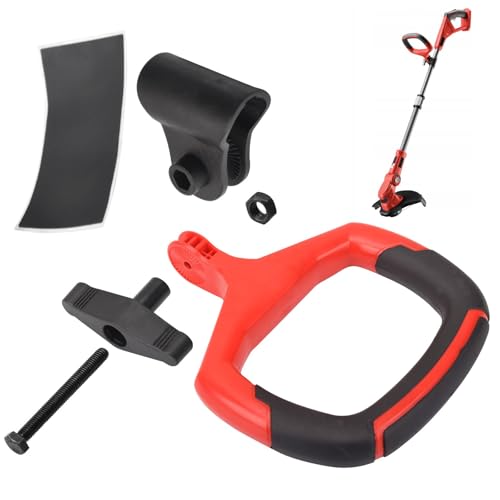 Rasentrimmer-Ersatzgriff für Milwaukee M18 Kraftstoffsaiten-T-Rimmer mit Quik-LOK-Kit, Schlaufen-Lenker-Montage-Hardware-Kit für Unkrautschneider Rasentrimmer-Ersatzgriff für Milwaukee M18 Kraftstoffsaiten-T-Rimmer mit Quik-LOK-Kit, Schlaufen-Lenker-Montage-Hardware-Kit für Unkrautschneider von KINTLE