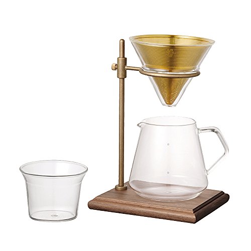 Kinto Slow Coffee Style Speciality Brewer 4 Cup Set, 02 Brass von Kinto