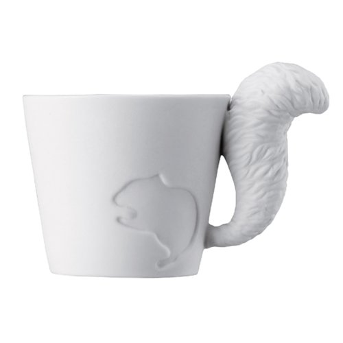 Tasse - Teebecher - Mugtail - Eichhörnchen - Teelicht von Kinto