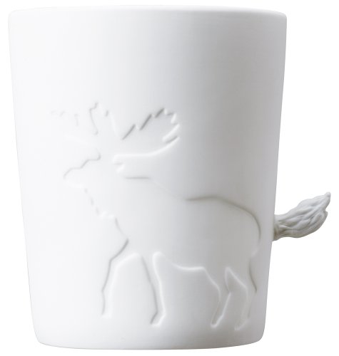 Tasse - Teebecher - Mugtail - Elch - Teelicht von Kinto