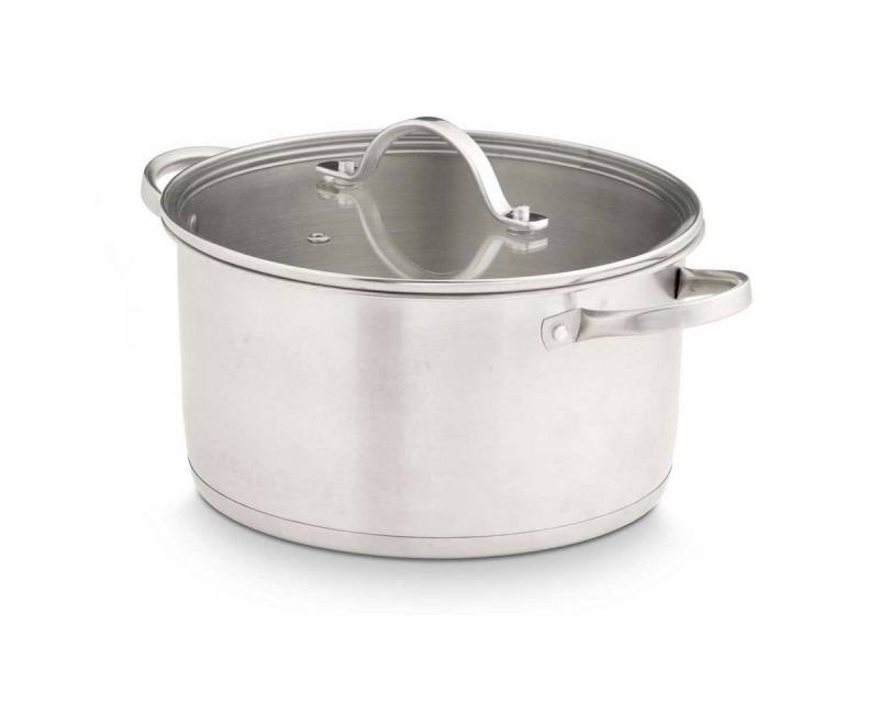 KINVARA Kochtopf Topf mit Deckel Kinvara 17712DO3 Silberfarben 31,7 x 16,5 x 24 cm KINVARA Kochtopf Topf mit Deckel Kinvara 17712DO3 Silberfarben 31,7 x 16,5 x 24 cm von KINVARA