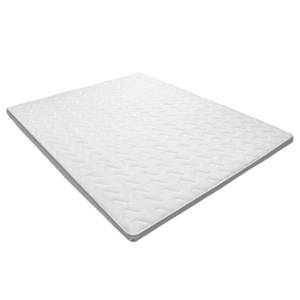 home24 Comfort Kaltschaumtopper 160 x 200cm Bezug: Webstoff Kern: Kaltschaum Weiß von home24