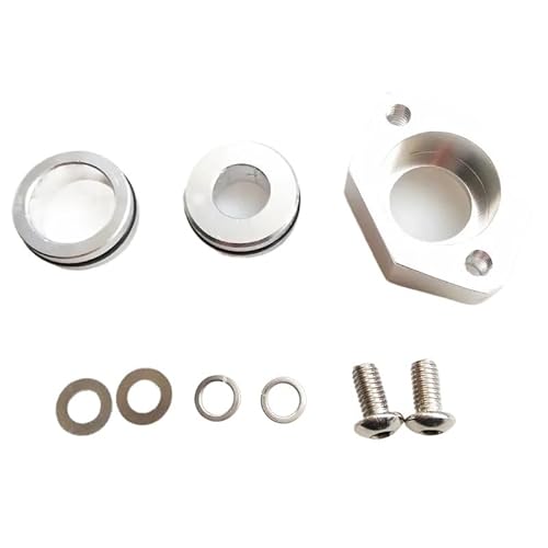 KIOOS Aluminium MAP Sensor FLANSCH KIT LADELUFTKÜHLERROHR Adapter for A4 MK4 1.8T adp071 von KIOOS