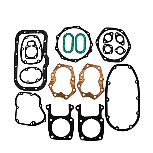 Zylinderdichtung Racing Motorcycle Engine Complete Repair Dichtungskit/für Ural CJ-K750 24HP 32HP Flachkopf M72 / R71 / K750 Motorradzubehör(A 24HP) von KIOOS