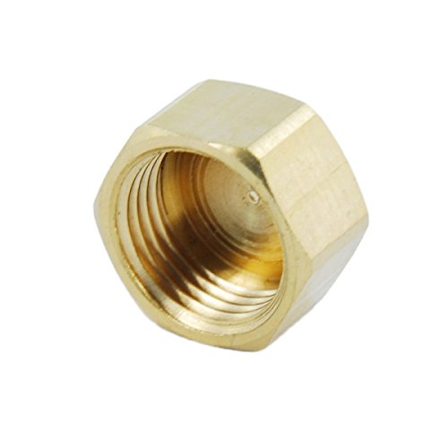 Messing Kappe Gewindekappe Schraubkappe Gewindefitting - 3/4" von KIOTEET