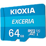 KIOXIA MicroSD-Speicherkarte EXCERIA U1 Klasse 10 64 GB von KIOXIA