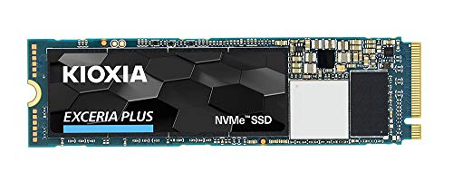 Kioxia EXCERIA Plus NVMe 1 TB PCIe 3.0 Gen3x4 M.2 2280 SSD, LRD10Z001TG8 von KIOXIA
