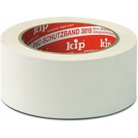 3818 PVC-Klebeband weiß, quer gerillt 50 mm x 33 m - KIP von KIP