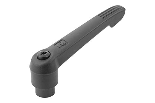 KIPP - Bedienteile | Normelemente K0269.3101.20 Kipp Klemmhebel, Innengewinde-Gr.3 M10-schwarzgrau-Komp. Stahl, Kunststoff schwarz, Grifflänge 80mm, 2 Stück KIPP - Bedienteile | Normelemente K0269.3101.20 Kipp Klemmhebel, Innengewinde-Gr.3 M10-schwarzgrau-Komp. Stahl, Kunststoff schwarz, Grifflänge 80mm, 2 Stück von KIPP - Bedienteile | Normelemente