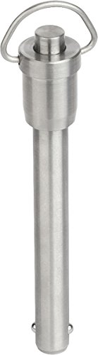 KIPP – Bedienteile | Normelemente K0746.01505030 Kugelsperrbolzen mit Ringklammer Edelstahl, selbstsichernd, D1=5, L=30, Länge L: 30mm KIPP – Bedienteile | Normelemente K0746.01505030 Kugelsperrbolzen mit Ringklammer Edelstahl, selbstsichernd, D1=5, L=30, Länge L: 30mm von KIPP - Bedienteile | Normelemente