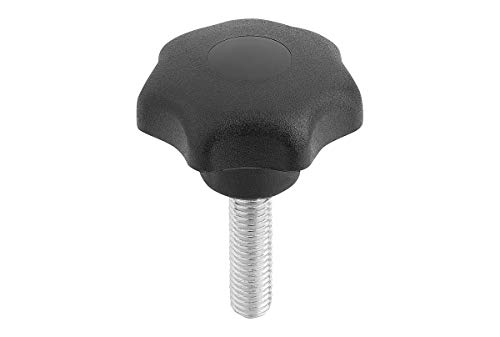 KIPP Sterngriff - Thermoplast, Außengewinde - M5x20, D1=25Mm - schwarz - Komponent Stahl, 4 Stück, K0155.405X20 KIPP Sterngriff - Thermoplast, Außengewinde - M5x20, D1=25Mm - schwarz - Komponent Stahl, 4 Stück, K0155.405X20 von KIPP - Bedienteile | Normelemente