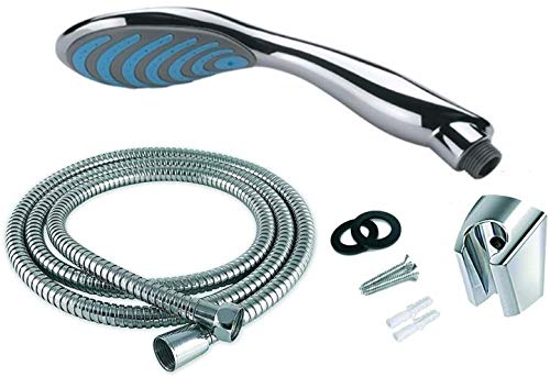 KIPPEN 5037B Simple Kit mit Antikalk-Handbrause, flexibel, Duschkopf und Halterung für Wandanschluss, verchromt KIPPEN 5037B Simple Kit mit Antikalk-Handbrause, flexibel, Duschkopf und Halterung für Wandanschluss, verchromt von kippen