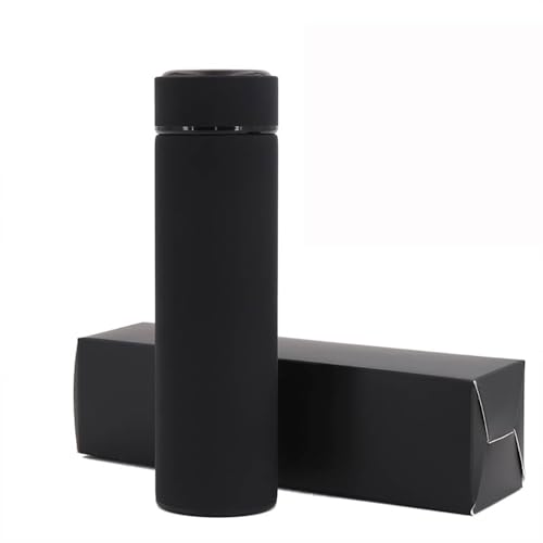 KIPPOT Auto Thermo Becher, Für Benz AMG GT A C GLC AMG ML AMG CLA CLK Auto Becher doppelwand Thermo Becher tragbar isoliert Reisebecher von KIPPOT