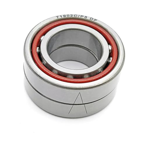 2 Stück 71902C-P5-DB/DT/DF Schrägkugellager 15 x 28 x 7 mm ABEC-5 CNC-Werkzeugmaschinen-Kugellager 71902 Unterstützung(71902C P5) von KIRANDY