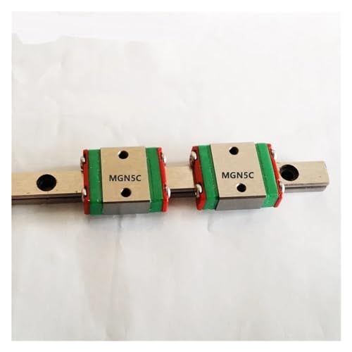 MGN5CA2R300Z0C 1 Stück 300 mm MGN5R Linearführungen Schiene mit 2 Stück MGN5C Blockschiebern for CNC-3D-Drucker Führung MGN5CA2R300Z0C 1 Stück 300 mm MGN5R Linearführungen Schiene mit 2 Stück MGN5C Blockschiebern for CNC-3D-Drucker Führung von KIRANDY