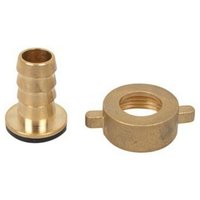 KIRCHHOFF MS Schlauchverschraubung, blank, 3/4"M x 1/2"T von KIRCHHOFF