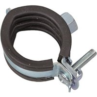 KIRCHHOFF Rohrschelle, 26 - 28 mm, schallgedämmt, für 3/4", mit M8 Gewindemuffe von KIRCHHOFF