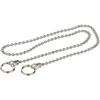 KIRCHHOFF Ventilkette, Chrom, 500 mm, mit 2 Ringen von KIRCHHOFF