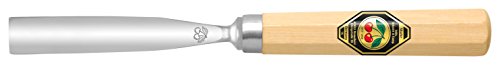 "KIRSCHEN" Werkzeuge 3117040 | Bildhauerbeitel mit Weißbuchenheft Stich 8, gebogen - 40mm von KIRSCHEN