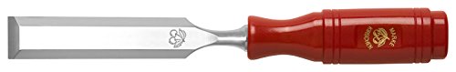 KIRSCHEN Werkzeuge 1003025 | Stechbeitel mit rotem Plastikheft - 25mm von KIRSCHEN