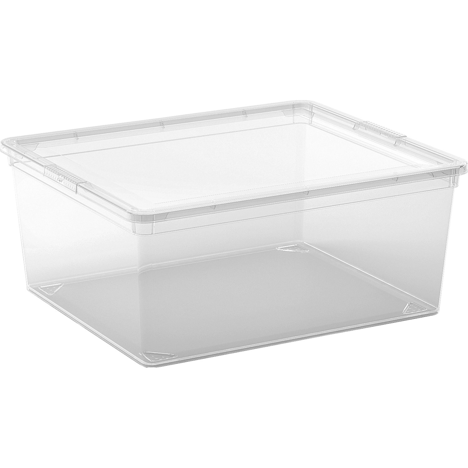 Aufbewahrungsbox C M mit Deckel Transparent von Kis