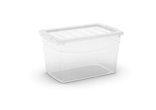 Kis 8610000 0202 03 Omni Box Aufbewahrungsbox Kunststoff transparent 30 l von KIS