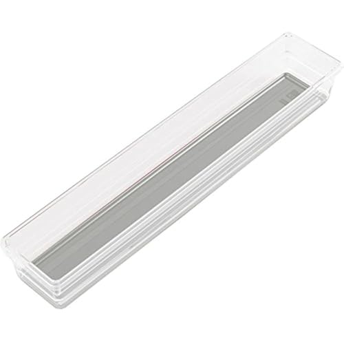 Kis 6075500 0516 02 Sortierbox Sistemo, Plastik, transparent/grau, 7,5 x 37,5 x 5 cm von KIS