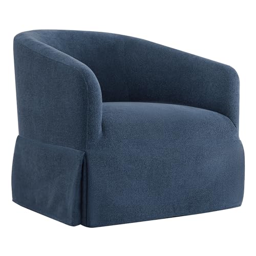 Kislot Swivel Accent Chair Modern Barrel Armchair for Bedroom Nursery Reading Waiting Living Room von KISLOT