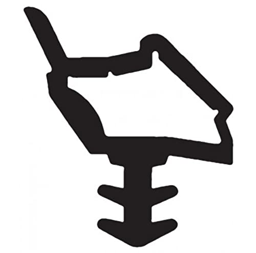 KISO WAG00009 Dichtung für Innentüren Nut 4 mm – Rolle mit 18 m – M 7210 BA schwarz KISO WAG00009 Dichtung für Innentüren Nut 4 mm – Rolle mit 18 m – M 7210 BA schwarz von KISO