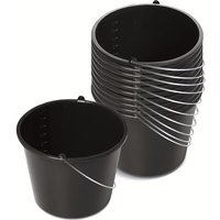 Kistenberg - Baueimer 20 l 10er Set Mörteleimer Eimer Maurereimer Putzeimer von KISTENBERG