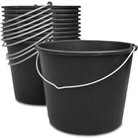 Baueimer 5 l 10er Set Mörteleimer Eimer Maurereimer Putzeimer - Kistenberg von KISTENBERG