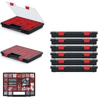Kistenberg - 6er Set Norb Sortierbox Ordungshelfer Sortierbox Kleinteilemagazin von KISTENBERG