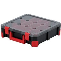 Kistenberg Sortimentskasten Kleinteilebox Kiste mit Boxen und Trennwänden Titan von KISTENBERG