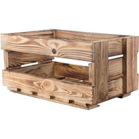 Neue Weinkisten flambiert ca 46x30,5x24cm Obstkiste Holzkiste Regalkiste Weinlagerung Weinregal Neue Weinkisten flambiert ca 46x30,5x24cm Obstkiste Holzkiste Regalkiste Weinlagerung Weinregal von KISTENKOLLI ALTES LAND