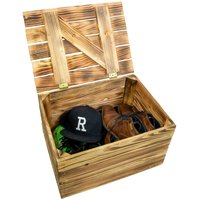 Obstkiste geflammt mit Deckel 48 x 36 x 27cm Obstkiste geflammt mit Deckel 48 x 36 x 27cm von KISTENKOLLI ALTES LAND