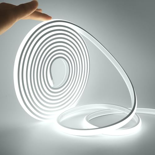 230V COB Neon LED Streifen, 288 LEDs/m Wasserdicht IP65 Schnitt alle 50cm, 220V LED Band Light Strip mit ON/OFF Schalter für Küche, Badezimmer, Werkbank, DIY, Die außendekoration. 230V COB Neon LED Streifen, 288 LEDs/m Wasserdicht IP65 Schnitt alle 50cm, 220V LED Band Light Strip mit ON/OFF Schalter für Küche, Badezimmer, Werkbank, DIY, Die außendekoration. von KISUFU