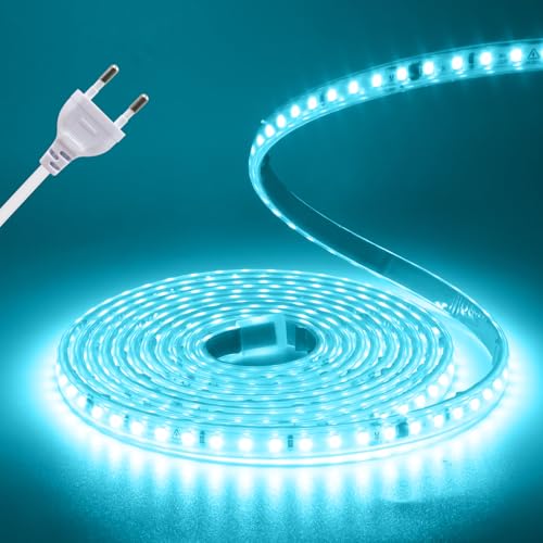 220V LED Strip Light, 2835 SMD 120 LEDs/m Power Free IP65 Waterproof 10cm Cuttable Self-Adhesive LED Strip for Bedroom, Kitchen Outdoor Party DIY Decoration 220V LED Strip Light, 2835 SMD 120 LEDs/m Power Free IP65 Waterproof 10cm Cuttable Self-Adhesive LED Strip for Bedroom, Kitchen Outdoor Party DIY Decoration von KISUFU