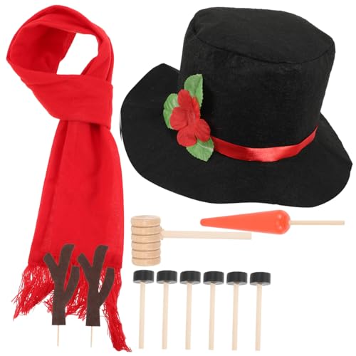 KITANDOVE 1 Set Schneemann Ankleideset Schneemann Ankleiderequisite DIY Schneemann Ankleideset Weihnachtsschneemann Requisiten Outdoor Aktivitäten Für Kinder Weihnachtsschneemann KITANDOVE 1 Set Schneemann Ankleideset Schneemann Ankleiderequisite DIY Schneemann Ankleideset Weihnachtsschneemann Requisiten Outdoor Aktivitäten Für Kinder Weihnachtsschneemann von KITANDOVE